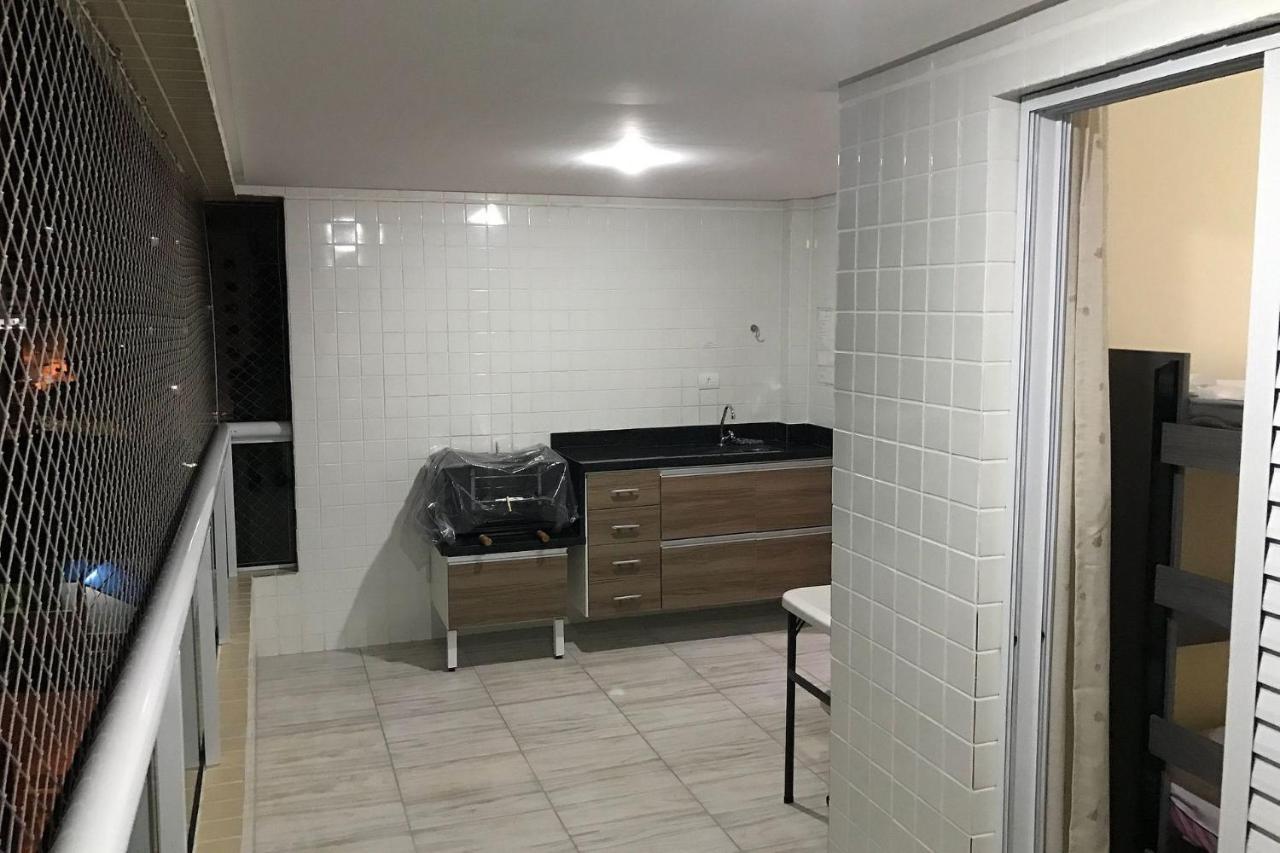 Apartamento No Canto Do Forte, Luxuoso E Confortavel, 2 Suites, Varanda Gourmet Praia Grande  Eksteriør billede